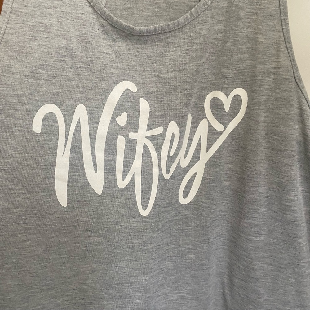 Wifey tank top